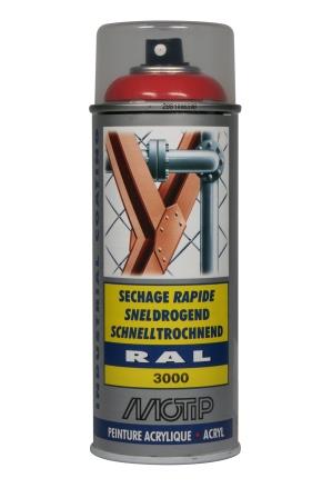 spray Tinta industrial Vermelho - Ral 3000 - 400 ml