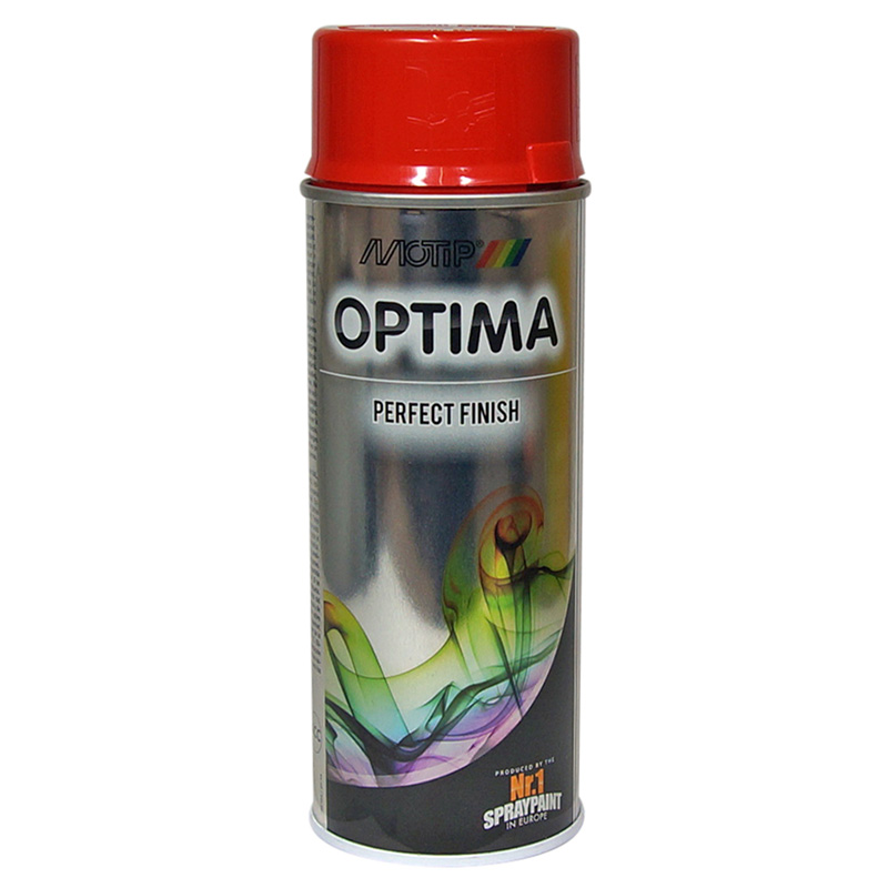 Spray Optima Vermelho Brilho RAL 3000 - 400 ml