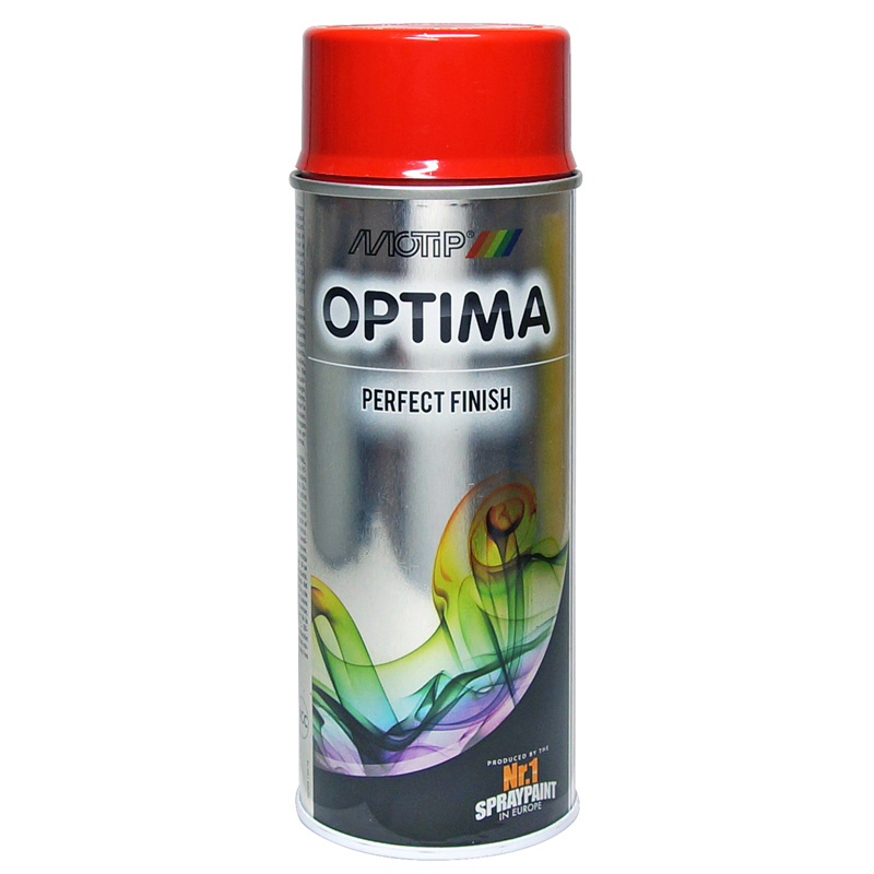 Spray Optima Vermelho Sinal Brilho RAL 3001 - 400 ml