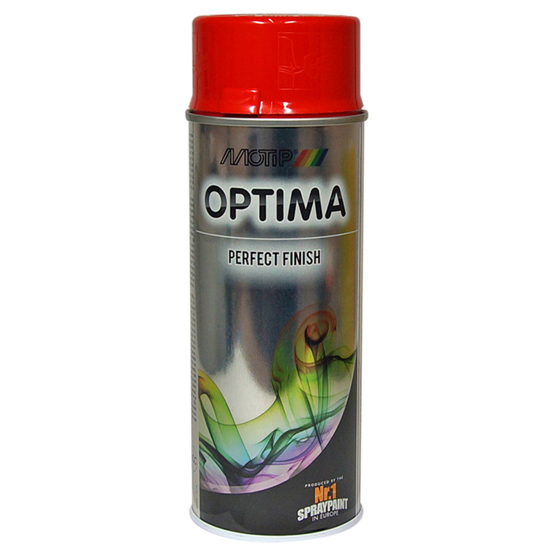 Spray Optima Vermelho Trafego Brilho RAL 3020 - 400 ml