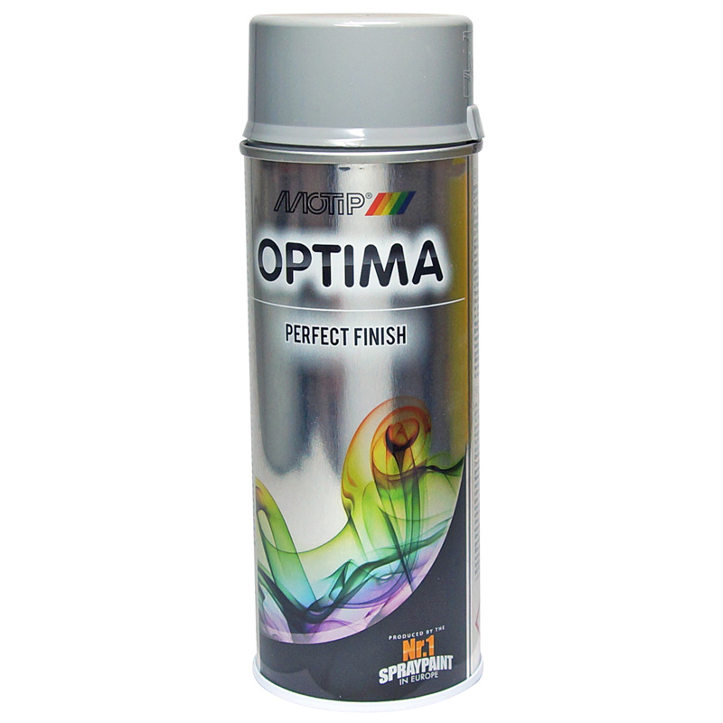 Spray Optima Cinza Brilho RAL 7037 - 400 ml