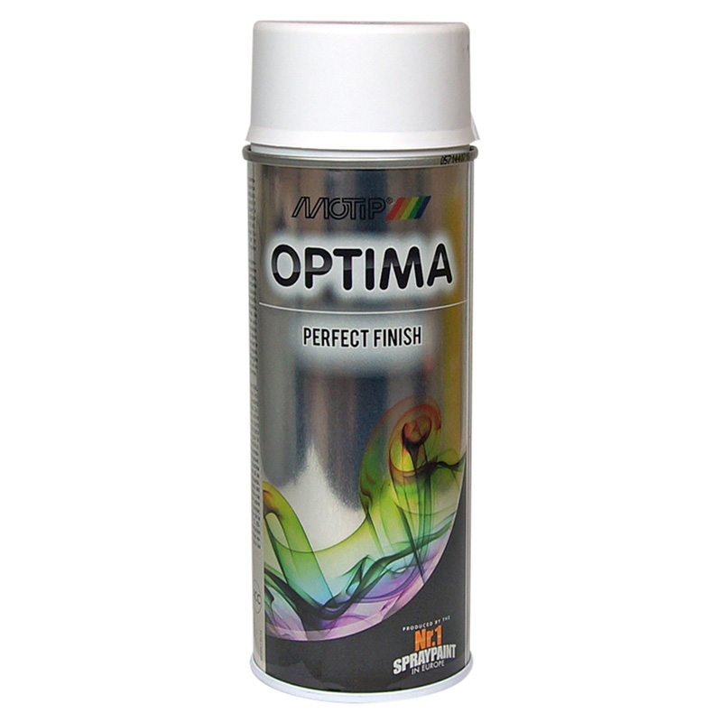 Spray Optima Branco Brilho RAL 9010 - 400 ml