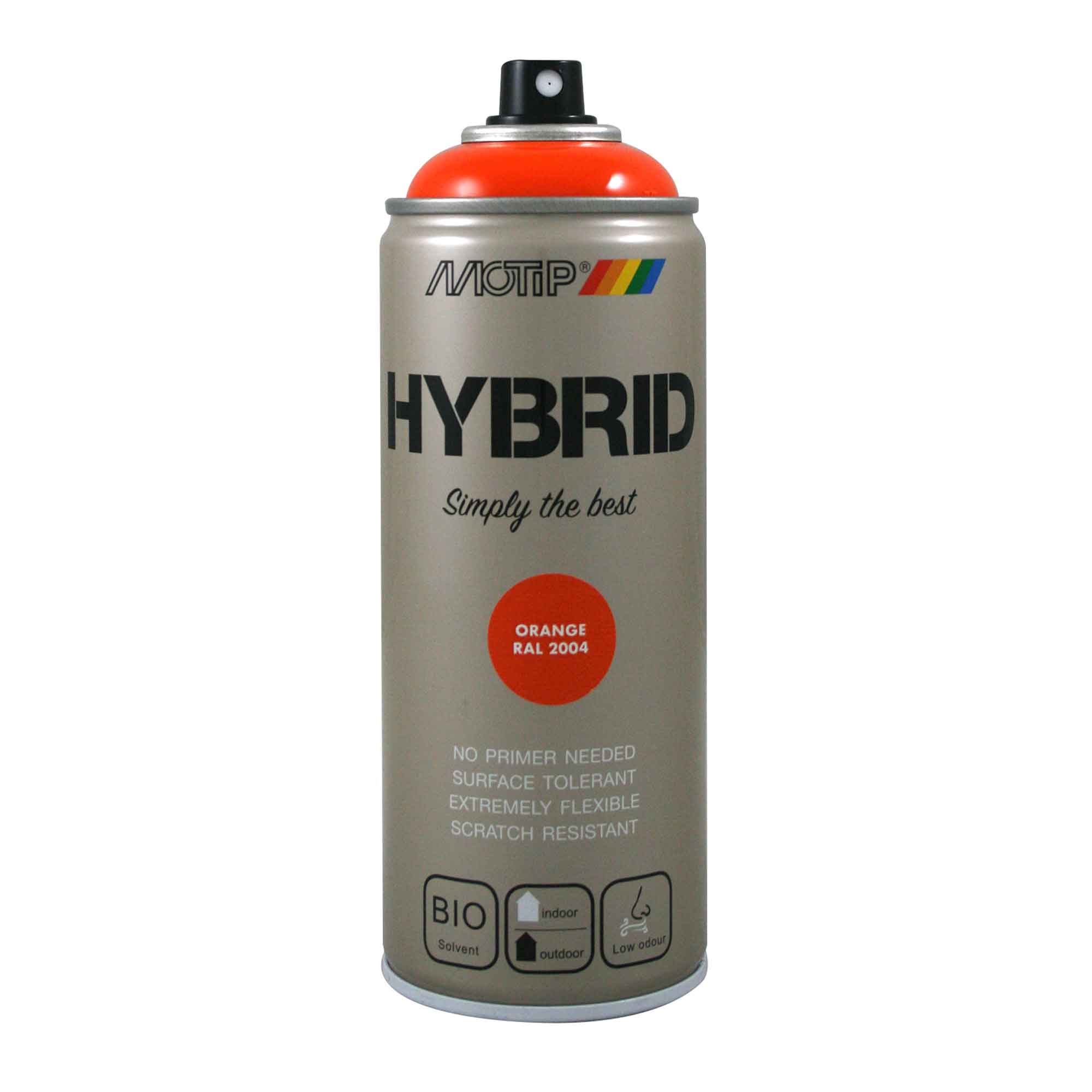 Spray Hybrid Laranja Brilho RAL 2004 - 400 ml