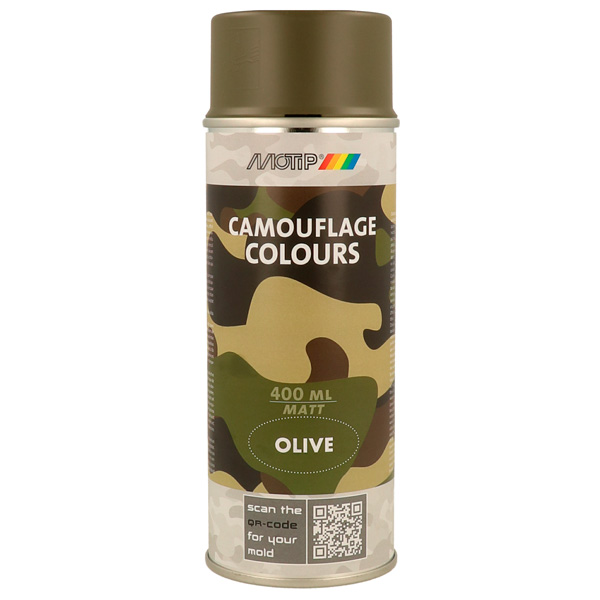 Spray Camuflado Verde Olive Mate- 400 ml