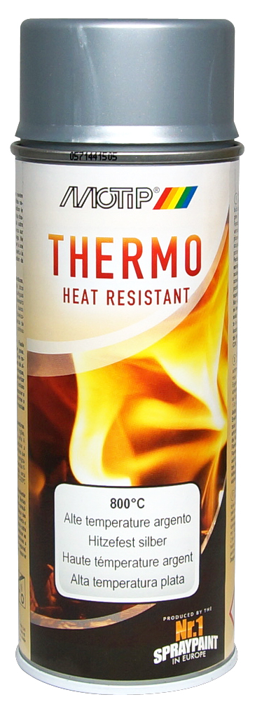 Spray Alta Temperatura Prata 800°C - 400 ml