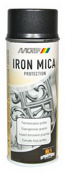 Spray Efeito Ferro Forjado Grafite (Iron Mica) - 400 ml