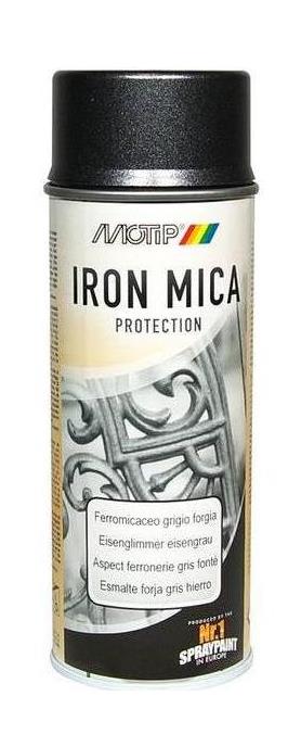 Spray Efeito Ferro Forjado Cinzento (Iron Mica) - 400 ml