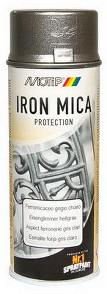 Spray Efeito Ferro Forjado Cinzento Claro (Iron Mica) - 400 ml