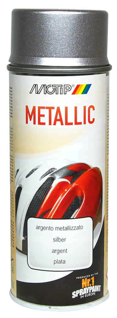 Spray Metalizado Prata - 400 ml