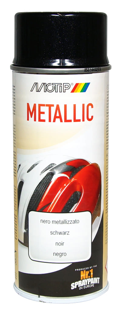 Spray Metalizado Preto - 400 ml