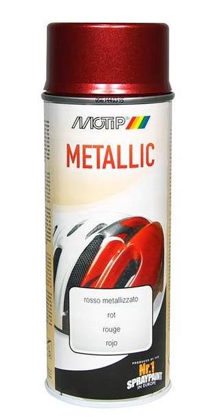 Spray Metalizado Vermelho - 400 ml