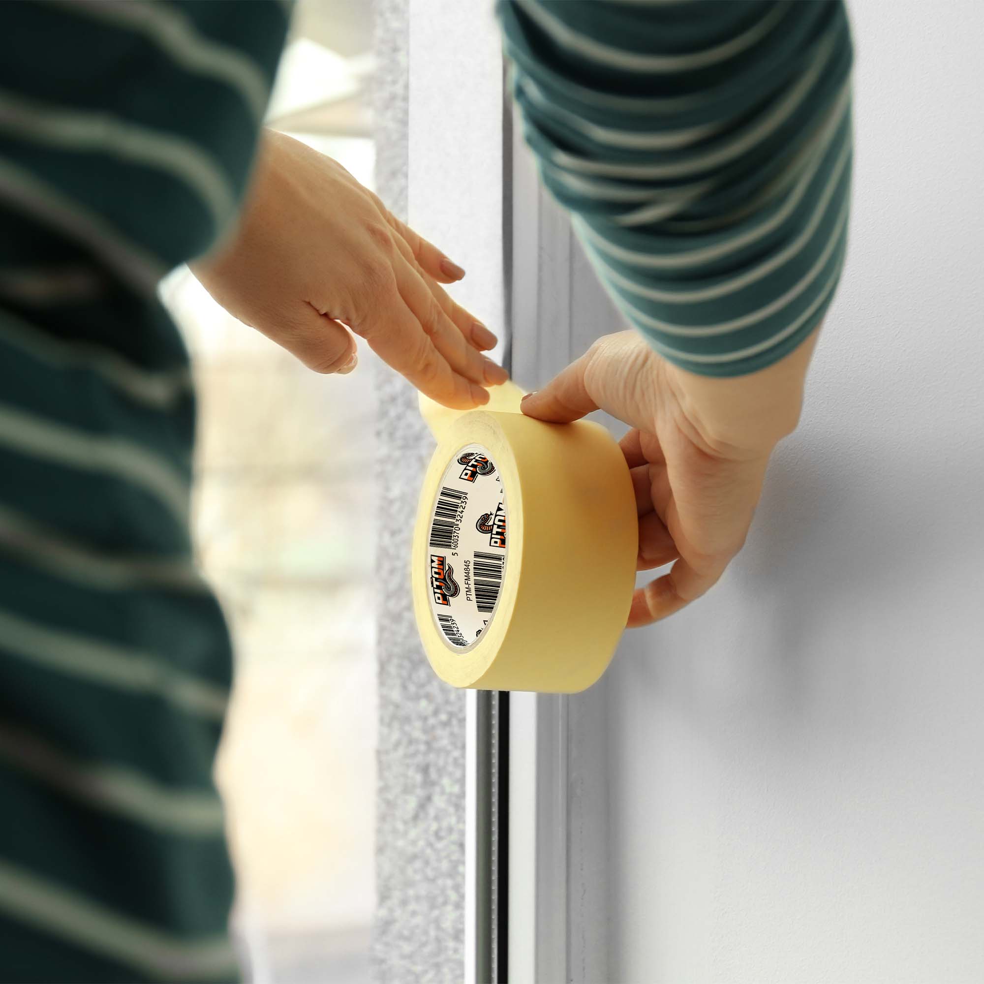 Fita de Mascarar 60 ºC 36 mm x 45 m (24 uni)