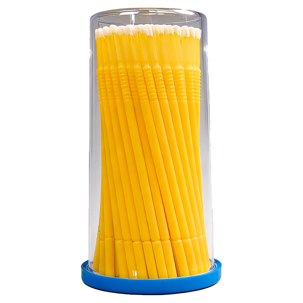 Micro Pincel Retoques Amarelo 1.5 MM (100 UN )