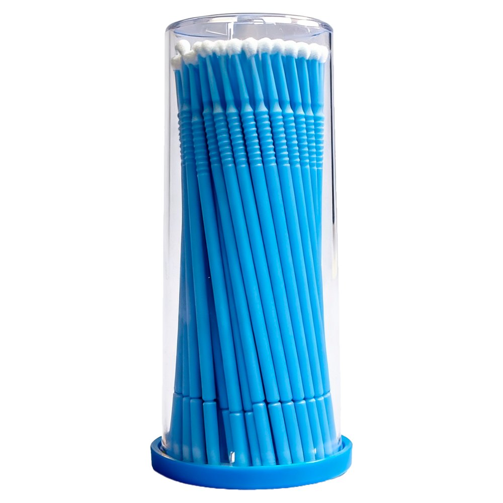 Micro Pincel Retoques Azul 2.0 MM (100 UN )