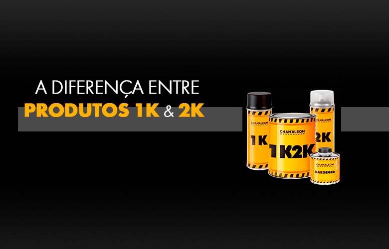 Entenda a diferença entre produtos 1K e 2K na repintura automóvel