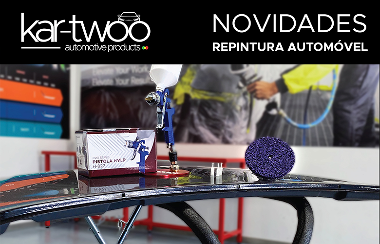 Novidades Kar-Twoo: Equipamentos Essenciais para a Repintura Automóvel